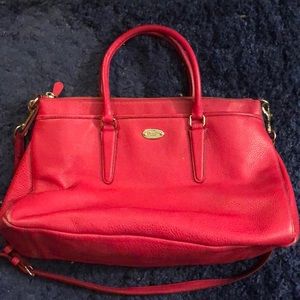 Hot Pink Coach Handbag